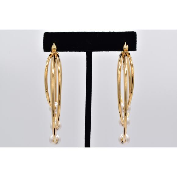 Simone I. Smith Lady of Serenity Hoop Earrings Oprah's Favorite Things 2024 Bin1 - Picture 2 of 12